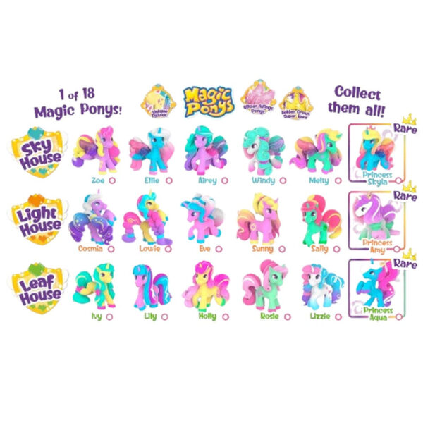 Craze - Figurina de colectionat ponei cu aripi sclipitoare si tatuaje unice - CRZ66218