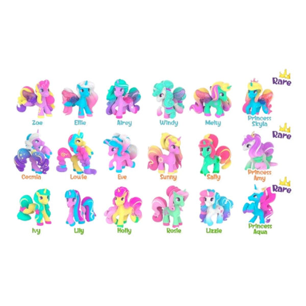 Craze - Figurina de colectionat ponei cu aripi sclipitoare si tatuaje unice - CRZ66218