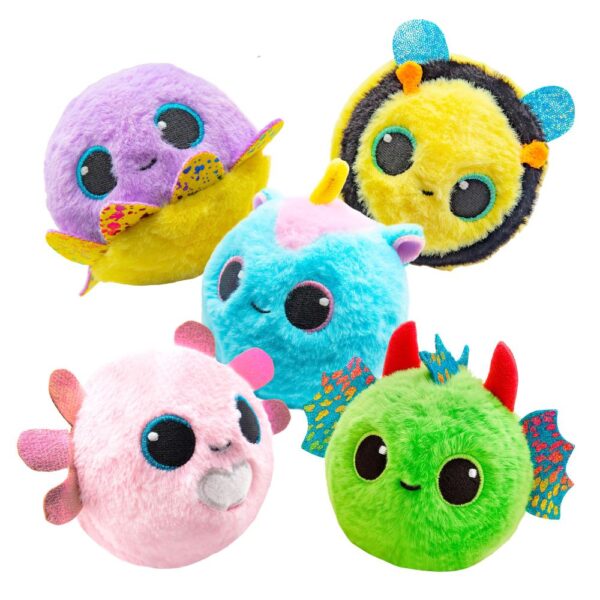 Craze - Jucarie de colectie Bounzz animalute saltarete din plus cu diametru de 6 cm diverse modele - CRZ73605