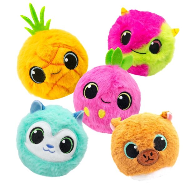 Craze - Jucarie de colectie Bounzz animalute saltarete din plus cu diametru de 6 cm diverse modele - CRZ73605