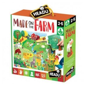 Headu - STEM Puzzle cum se fac lucrurile la Ferma - HE22359