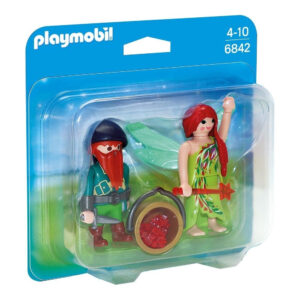 Playmobil - Set 2 figurine elf si pitic - PM6842