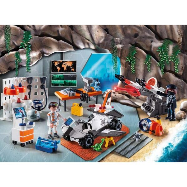 Playmobil - Calendar de Craciun cu 24 de surprize - atelierul spionilor - PM9263