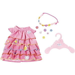 Zapf - BABY born Rochita cu stickere si bentita pentru papusi 43 cm - ZF824481