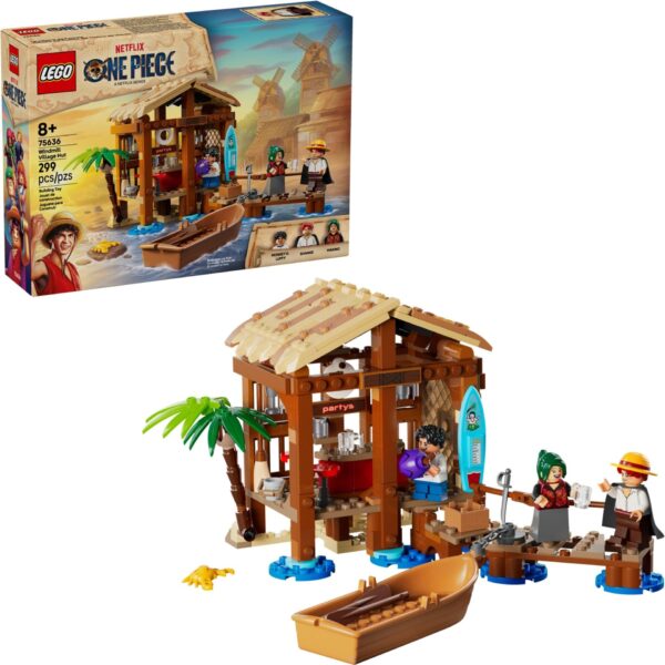 75636_boxprod_v39_en-gb LEGO One Piece - Coliba în Satul Morii 75636, 299 piese