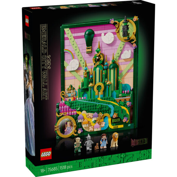 75685-lego-wicked-1 LEGO Wicked - Tablou Emerald City 75685, 1518 piese