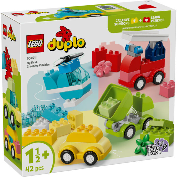 LEGO DUPLO - Vehicule creative 10474, 42 piese