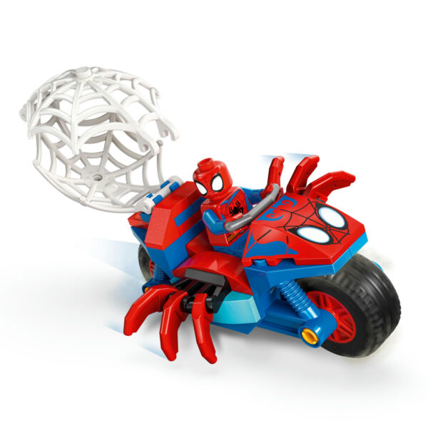 LEGO Marvel Super Heroes - Spidey pe motocicletă vs Rhino 11206, 61 piese