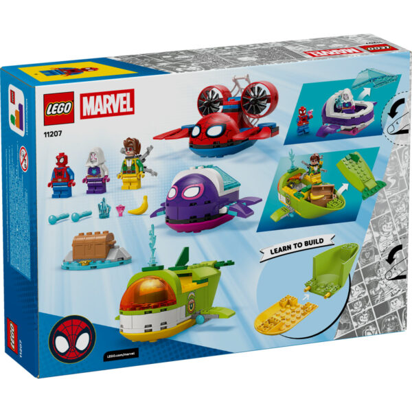 LEGO Marvel Super Heroes - Spidey: Vehicule subacvatice 11207, 154 piese