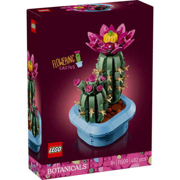 LEGO Colectia Botanica - Cactus înflorit 11509, 482 piese