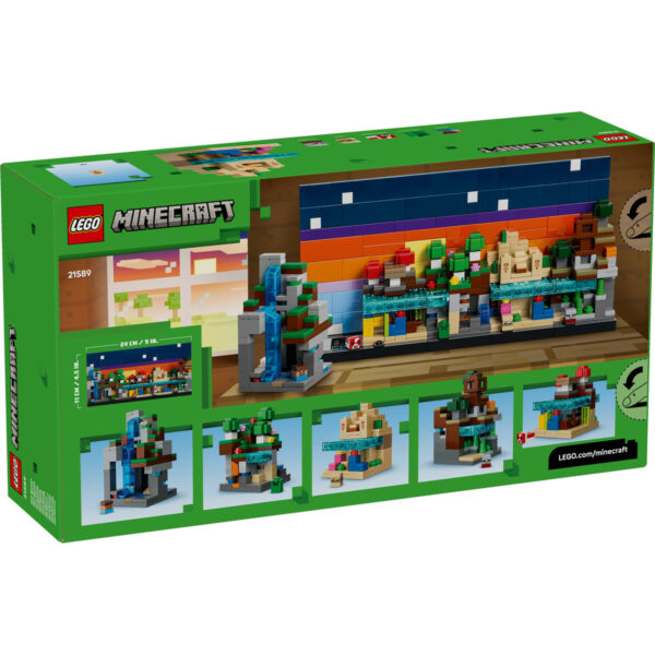 LEGO Minecraft - Minibiomuri 21589, 797 piese