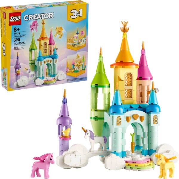 31175_boxprod_v39_en-gb Lego Creator 31175 - Castel cu unicorni