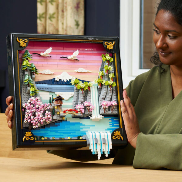 LEGO Art - Peisaj cu flori de cireş japonez 31218, 1892 piese