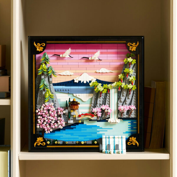 LEGO Art - Peisaj cu flori de cireş japonez 31218, 1892 piese
