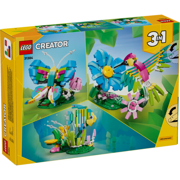 LEGO Creator - Animale sălbatice: Colibri colorat 31384, 312 piese