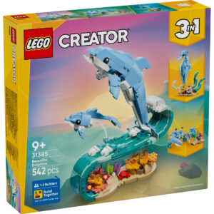 LEGO Creator - Animale marine: Delfini superbi 31385, 542 piese