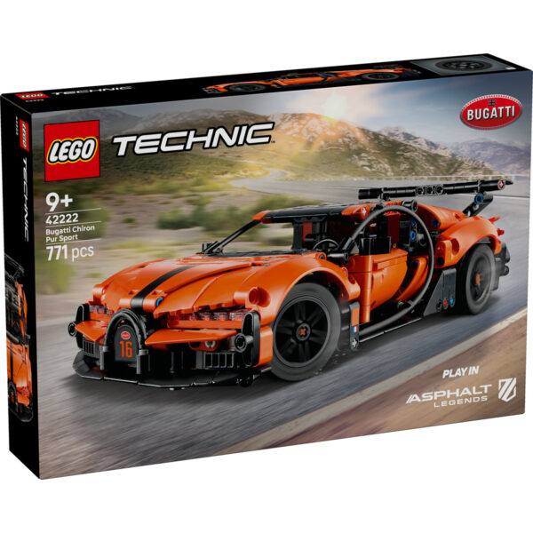 42222-lego-technic-1 LEGO Technic - Hipermașina Bugatti Chiron Pur Sport 42222, 771 piese