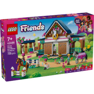 LEGO Friends - Grajd de cai și academie de echitație 42688, 735 piese