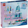 LEGO Disney - Aventură cu sania pe șine la castelul de gheață al Elsei 43281, 216 piese