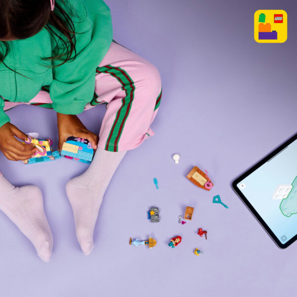 LEGO Disney - Minipalatul magic al lui Ariel 43285, 179 piese