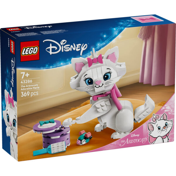 LEGO Disney - Adorabila Marie din Pisicile aristocrate 43286, 369 piese