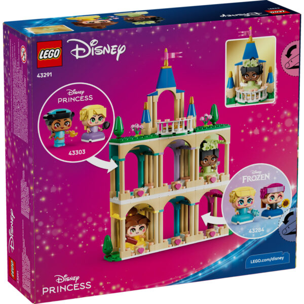 LEGO Disney - Miniprințesele Belle și Tiana la castel 43291, 358 piese