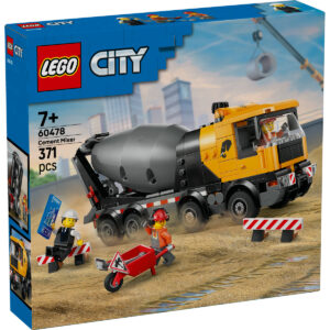 LEGO City - Autobetonieră 60478, 371 piese