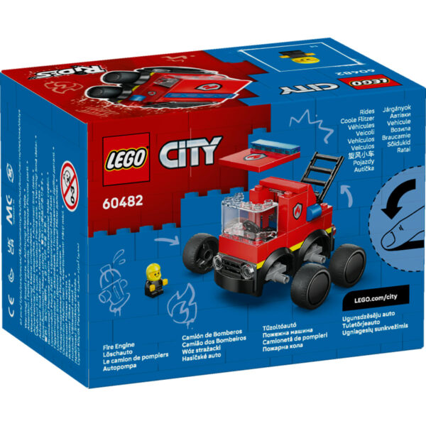 LEGO City - Vehicule – Camionetă de pompieri 60482, 67 piese