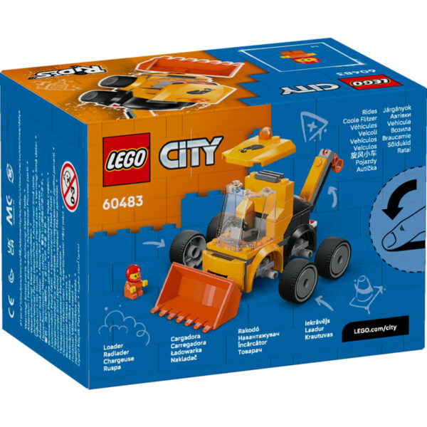 LEGO City - Vehicule – Încărcător de construcții 60483, 61 piese