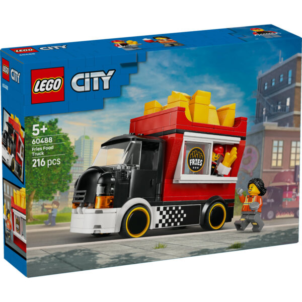 LEGO City - Furgonetă de cartofi prăjiți 60488, 216 piese