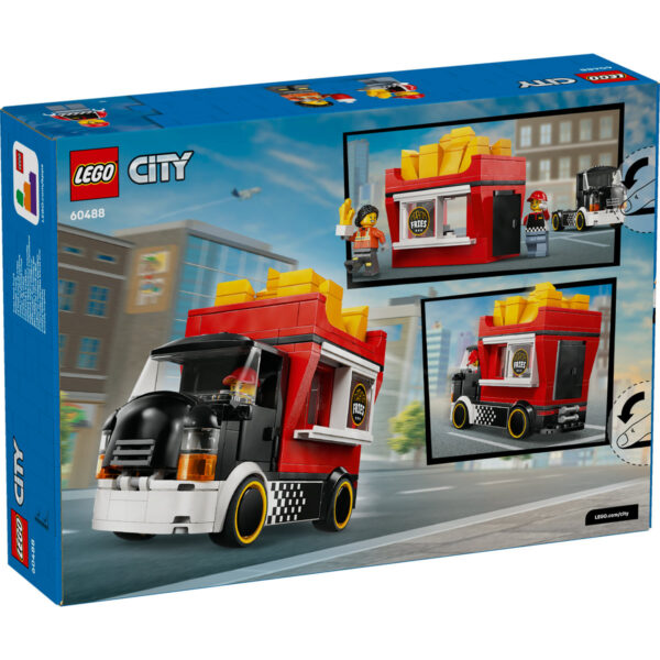 LEGO City - Furgonetă de cartofi prăjiți 60488, 216 piese