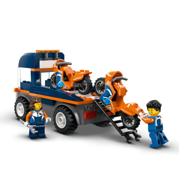 LEGO City - Transportor de motociclete 60491, 88 piese