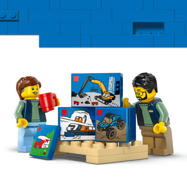 LEGO City - Furgoneta LEGO 60500, 276 piese