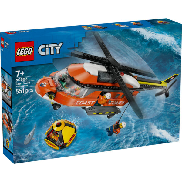 LEGO City - Elicopter al Pazei de Coastă 60503, 551 piese