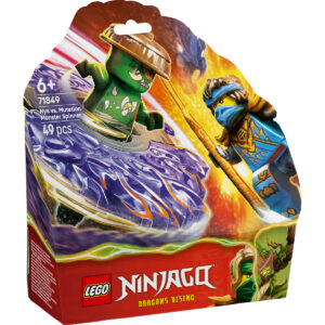 LEGO Ninjago - Nya vs Spinnerul monstru cu mutații 71849, 49 piese