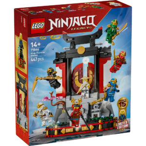 71866-lego-ninjago-1 LEGO Ninjago - Model pentru etalare cu personaje ninja la a 15-a aniversare 71866, 447 piese