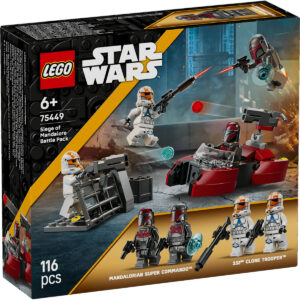 LEGO Star Wars - Pachet de luptă Asediul de pe Mandalore 75449, 116 piese