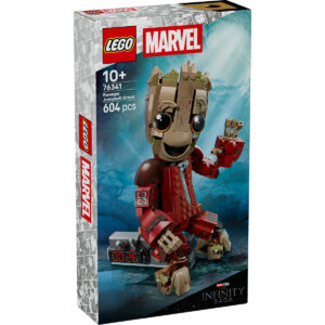 LEGO Marvel Super Heroes - Groot în uniformă Ravager 76341, 604 piese