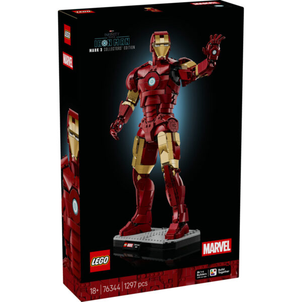 LEGO Marvel Super Heroes - Ediţia de colecţie Iron Man Mark 3 76344, 1297 piese