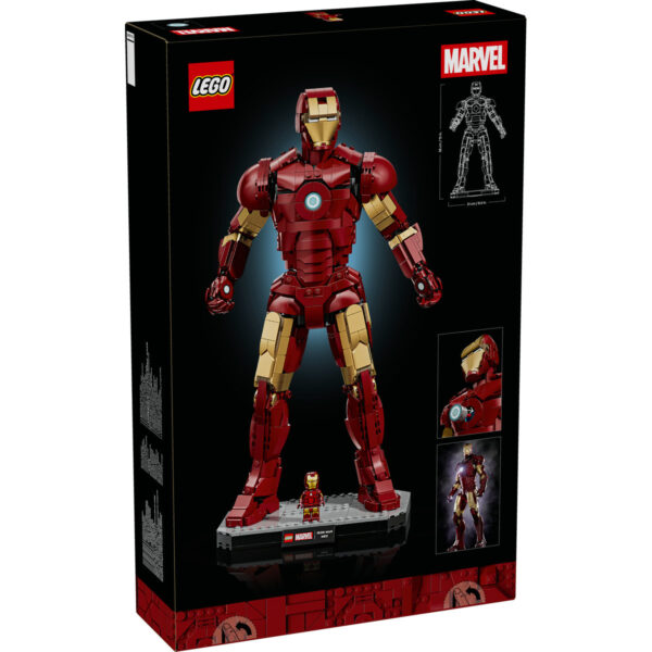 LEGO Marvel Super Heroes - Ediţia de colecţie Iron Man Mark 3 76344, 1297 piese