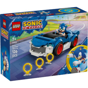 LEGO Sonic the Hedgehog - Sonic: Speedster Lightning 77117, 126 piese