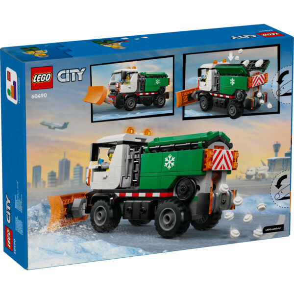 60490-lego-city-2 LEGO City - Vehicul cu plug de zăpadă 60490, 263 piese