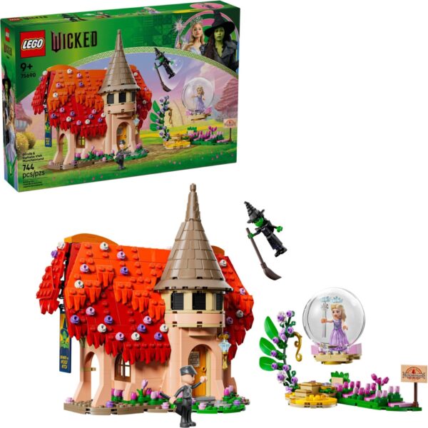 Lego Wicked 75690 - Glinda și Elphaba vizitează Munchkinland, 744 piese