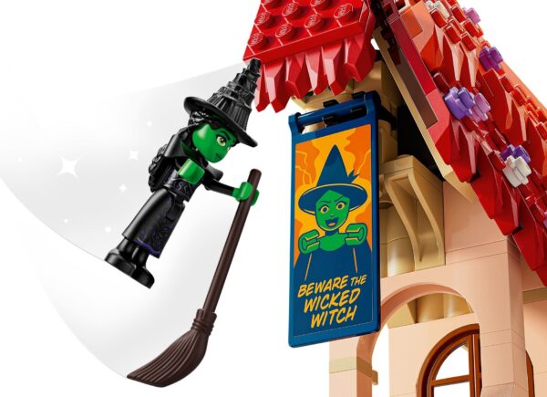 Lego Wicked 75690 - Glinda și Elphaba vizitează Munchkinland, 744 piese