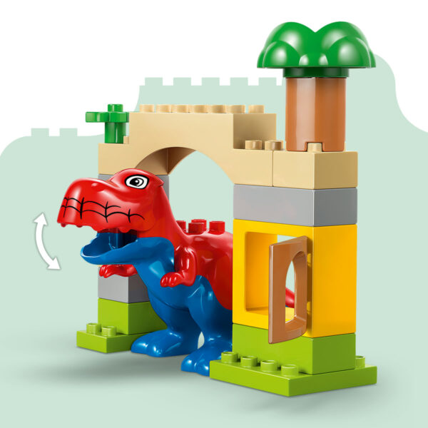 LEGO DUPLO - Dinozaurul Spidey-Rex vs Green Goblin 10463, 25 piese