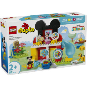 LEGO DUPLO - Clubul lui Mickey Mouse cu Minnie și Pluto 10465, 87 piese