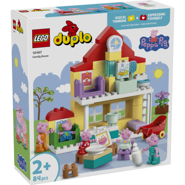 LEGO DUPLO - Casa de familie 10467, 84 piese
