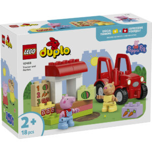 10468-lego-duplo-1 LEGO DUPLO - Tractor și piață 10468, 18 piese