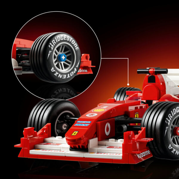 LEGO Icons (Creator Expert) - Ferrari F2004 și Michael Schumacher 11375, 735 piese