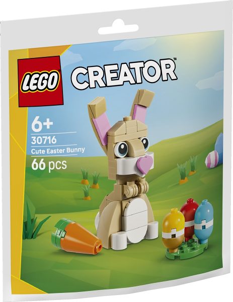 LEGO Creator - Iepuras de Paste 30716, 66 piese